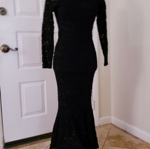 Kokoon Vintage Black Lace Evenin…